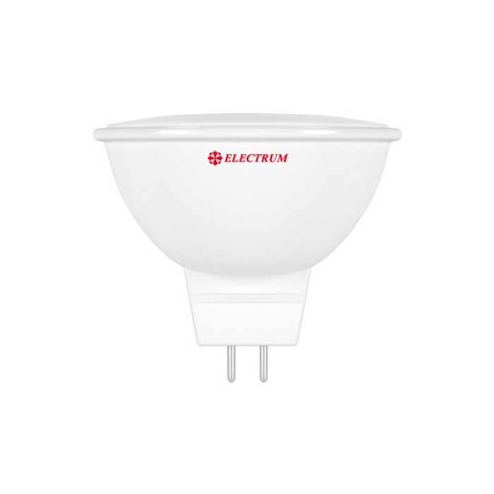 Лампа світлодіодна Electrum MR-16 LR-6 3W GU5,3 3000K алюмопл. корп. A-LR-0473