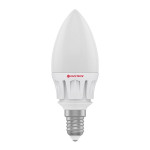 Лампа светодиодная Electrum свеча LC-14 7W E14 2700K алюм. корп. A-LC-0479