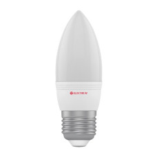 Лампа светодиодная Electrum свеча LC-32 7W E27 3000K алюмопластиковый корп.A-LC-1860