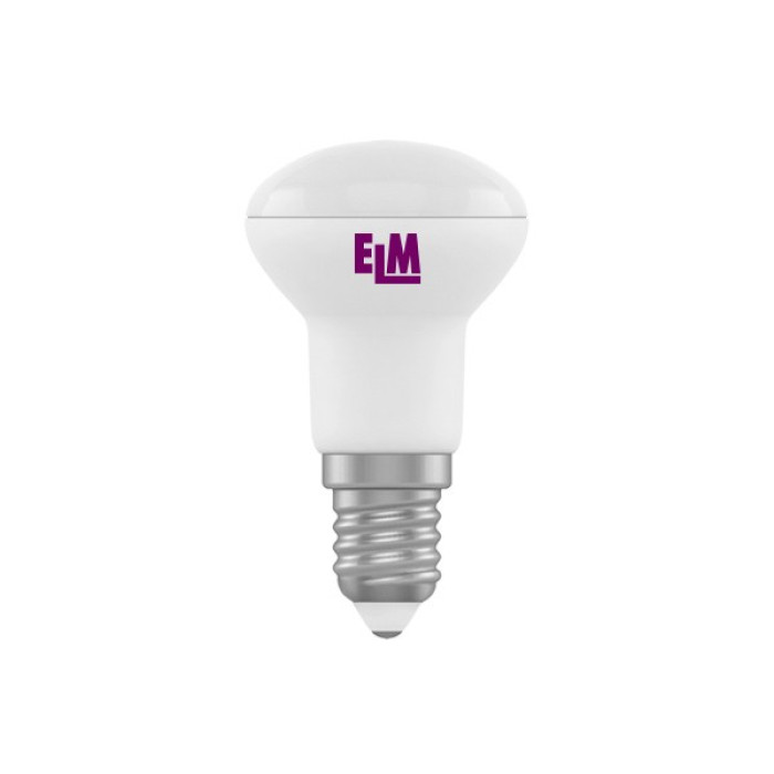 Лампа светодиодная ELM рефлекторная R39 PA-10 4W E14 3000K алюмопл. корп. 18-0056