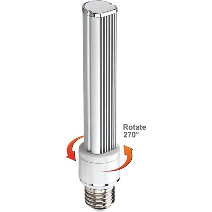 Лампа світлодіодна Electrum TB-поворотна LW-24 5W E27 2700K A-LW-0098