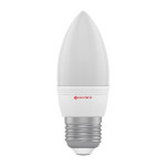 Лампа світлодіодна Electrum свічка LC-32 6W E27 3000K алюмопластіковий корп. A-LC-1403