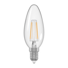 Лампа светодиодная Electrum свеча ретро LC-32/4F 5W E14 3000K прозрачный корп. A-LC-1387