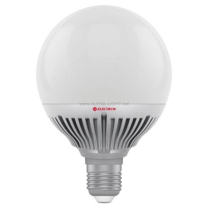 Лампа світлодіодна Electrum LG-30 D95 12W 2700К E27 мат. A-LG-1061
