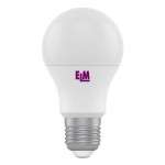 Лампа світлодіодна ELM стандартна B60 PA-10 8W E27 3000K алюмопл. корп. 18-0039