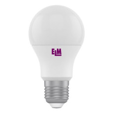 Лампа светодиодная ELM стандартная B60 PA-10 8W E27 3000K алюмопл. корп. 18-0039
