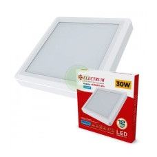 Светильник светодиодный накладной Electrum KVANT-30 30W 4000К квадр. B-LD-1969