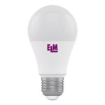 Лампа світлодіодна ELM стандартна B60 PA-10 12W E27 3000K алюмопл. корп. 18-0094