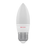 Лампа светодиодная Electrum свеча LC-32 7W E27 4000K алюмопластиковый корп. A-LC-1861