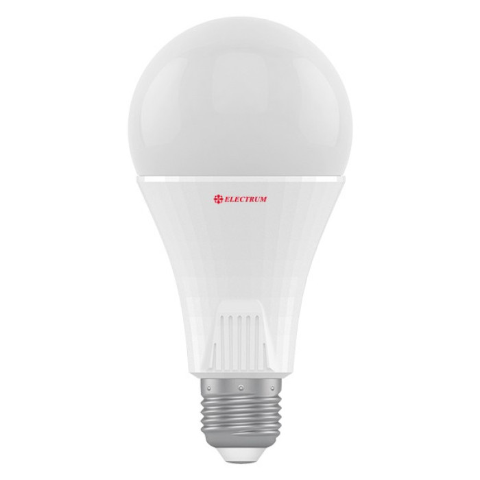 Лампа светодиодная Electrum стандартная A80 LS-33 Elegant 18W E27 6500K алюмопл. корп. A-LS-1453