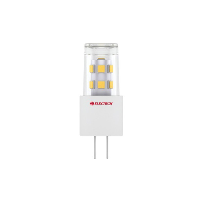 Лампа світлодіодна Electrum капсула LC-13 2W GU4 12V 4000K керам. корп. A-LC-0233