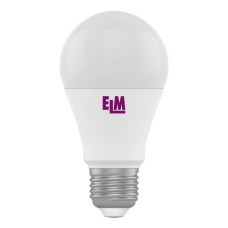 Лампа светодиодная ELM стандартная B60 PA-10 12W E27 4000K алюмопл. корп. 18-0043