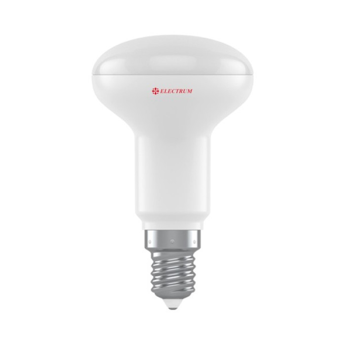 Лампа світлодіодна Electrum рефлекторна R50 LR-9 6W E14 4000K алюмопл. корп. A-LR-1906