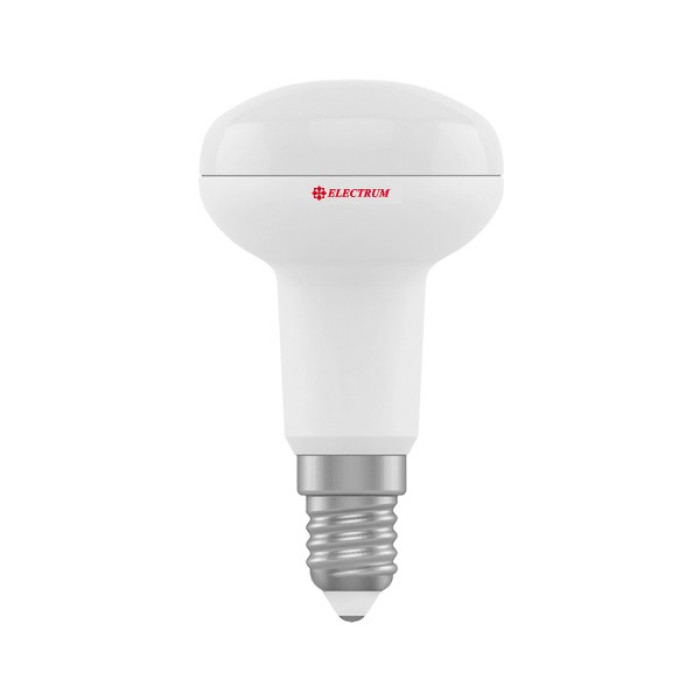 Лампа світлодіодна Electrum рефлекторна R50 LR-16 6W E14 2700K алюмопл. корп. A-LR-1064