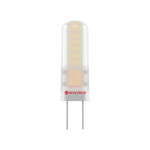 Лампа світлодіодна Electrum капсула LC-12 1,5W GU4 12V 3000K силіконовий корп. A-LC-0974