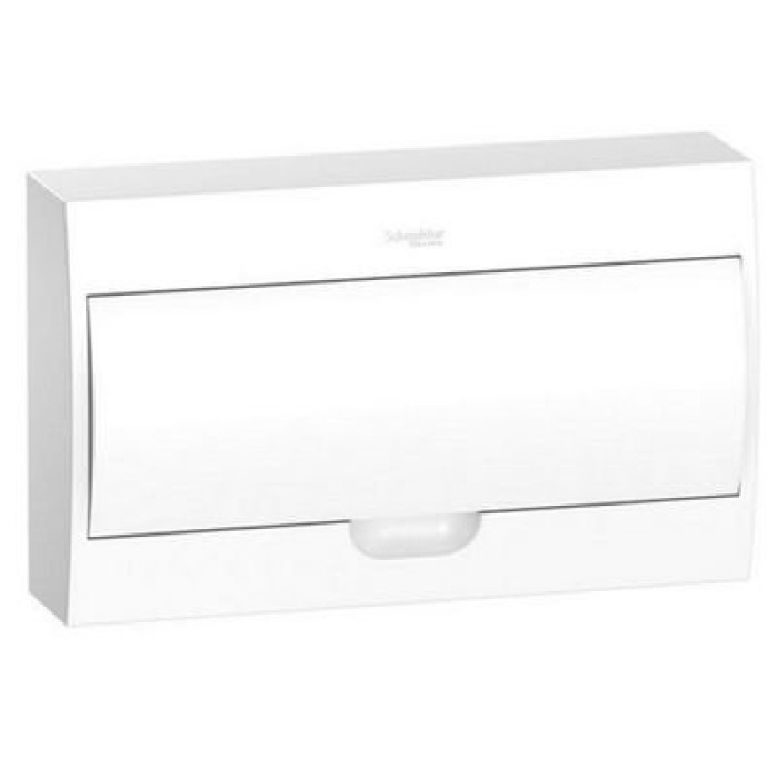Щит Schneider Electric Easy9 навісний 18 модулів біла двері IP40