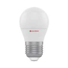 Лампа светодиодная Electrum шар LB-9 6W E27 4000K алюмопласт. корп. A-LB-1841
