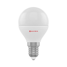 Лампа светодиодная Electrum шар LB-32 6W E14 3000K алюмопласт. корп. A-LB-1405