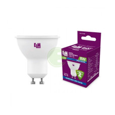 Лампа светодиодная MR16 PA10S 8W GU10 4000K алюмопласт. корп. 18-0192