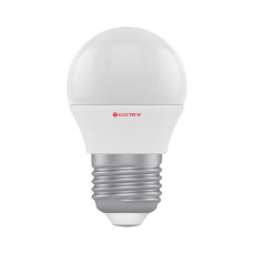 Лампа светодиодная Electrum шар LB-32/1 6W E27 4000K алюмопластиковый корп. A-LB-1874