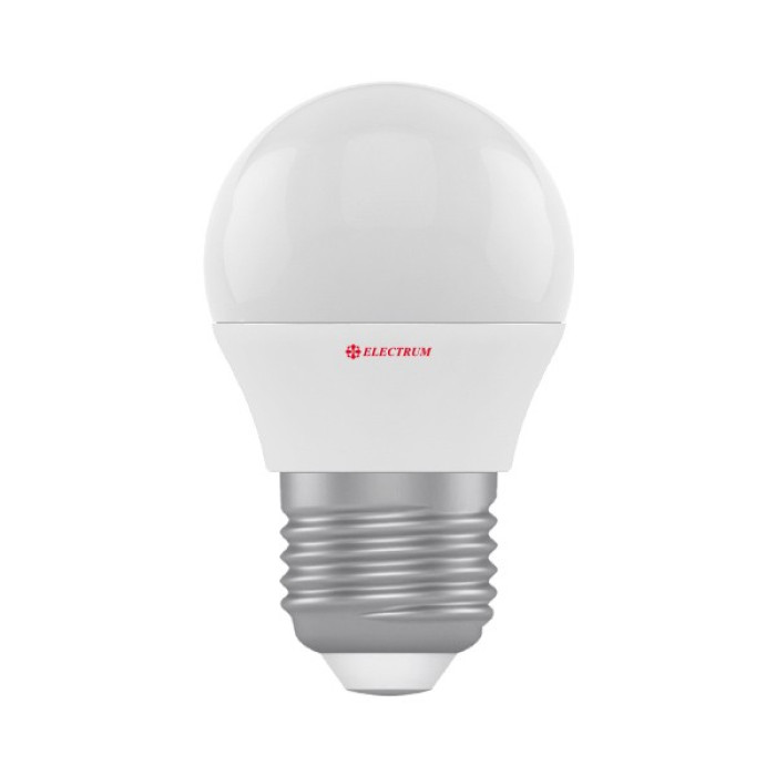 Лампа світлодіодна Electrum куля LB-32/1 6W E27 4000K алюмопластіковий корп. A-LB-1 874