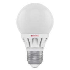 Лампа светодиодная Electrum глоб D60 LG-8 6W E27 2700K алюминиевый корп. A-LG-0556