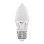 Лампа світлодіодна Electrum свічка LC-14 7W E27 4000K алюм. корп. A-LC-0484