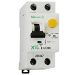 Дифференциальный выключатель Eaton (Moeller) PFL6 2P 10А C 30мА 6кА (286465)