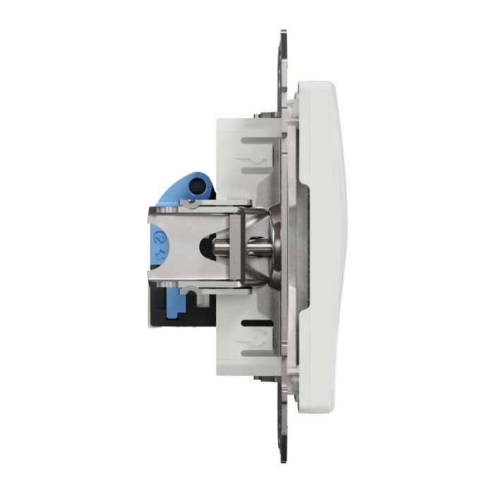 Компьютерная розетка RJ45 кат. 6 неэкр. UTP Белый Sedna Design