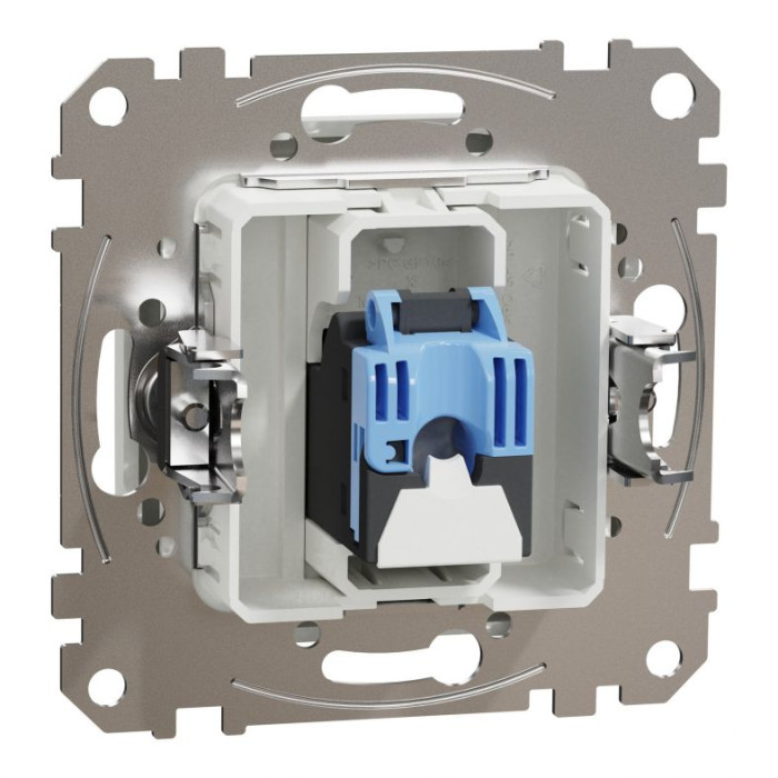 Компьютерная розетка RJ45 кат. 6 неэкр. UTP Белый Sedna Design