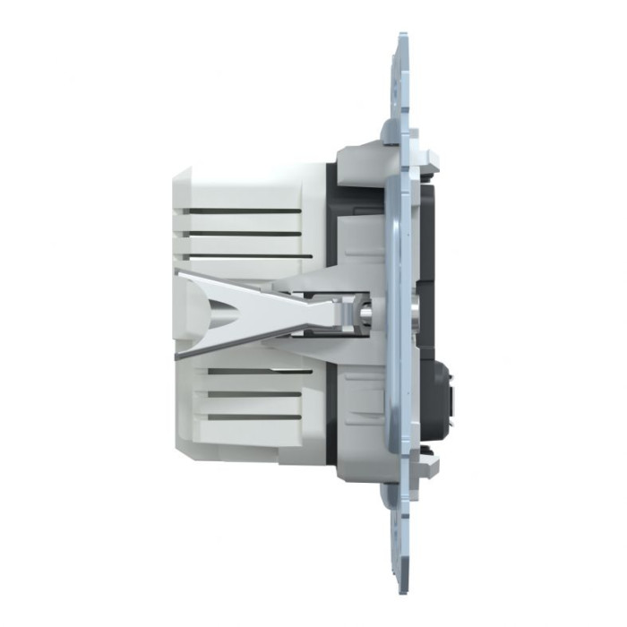 Розетка Merten System M USB А+А 21А антрацит