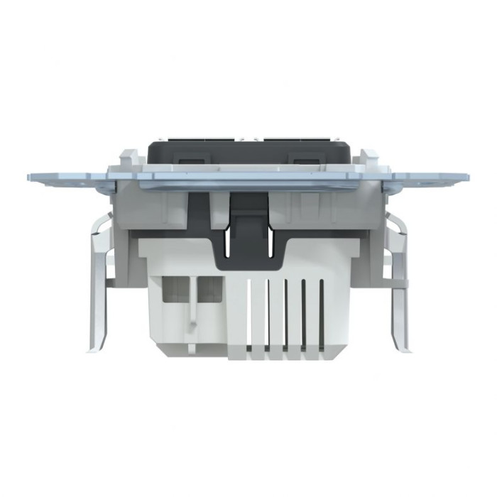 Розетка Merten System M USB А+А 21А антрацит