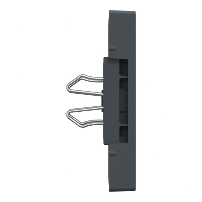 Накладка Merten System M для двойной розетки USB 21А антрацит