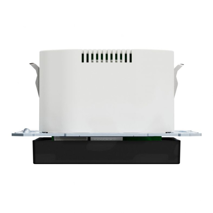 Механізм розетки Merten System M Schuko з подвійною USB-зарядкою тип А+С чорний матовий