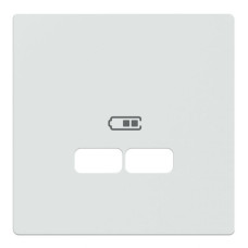 Лицевая панель Merten D-Life для USB-розетки белый лотос