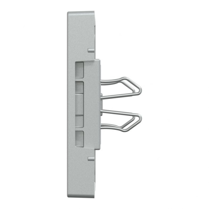 Накладка Merten System M для подвійної розетки USB 21А алюміній