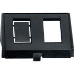 Вставка штекерів Merten System M modular jack чорний