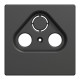 Лицьова панель Merten D-Life для розетки TV/SAT антрацит