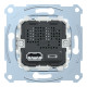 Розетка Merten System M USB А+C 24А