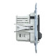 Розетка Merten System M USB А+C 24А