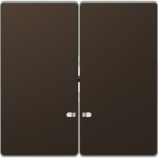 Клавиша Merten D-Life для двухклавишного выключателя с LED-подсвечиванием мокко