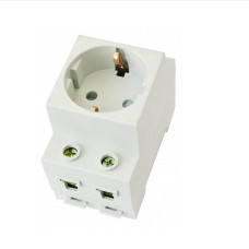 Розетка на DIN-рейку Chint AC30-111 (775001)