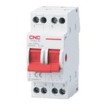 Переключатель нагрузки модульный CNC Electric 2P 40А I-0-II (YCBZ-40 2P)