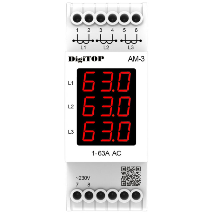 Амперметр DigiTOP АМ-3 (A-M3)