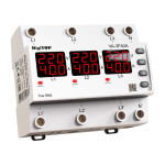 Реле контролю напруги трифазне з контролем струму DigiTOP 40А (VA-3F40A-M6R)