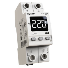 Реле контролю напруги DigiTOP 63A (VP-63A-M2W)