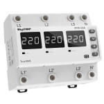 Реле контроля напряжения трёхфазное DigiTOP 63А (VP-3F63A-M6W)