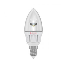 Лампа светодиодная Electrum свеча ретро LC-6 5W E14 3000K алюм. корп. A-LC-0417