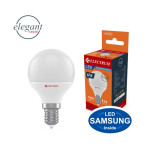 Лампа світлодіодна куля ELECTRUM 6W E14 4000K А -LB-0749