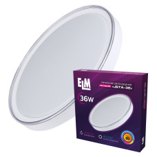 Світильник Світлодіодний ELM Jeta 36W 4000К IP20 Білий 26-0116